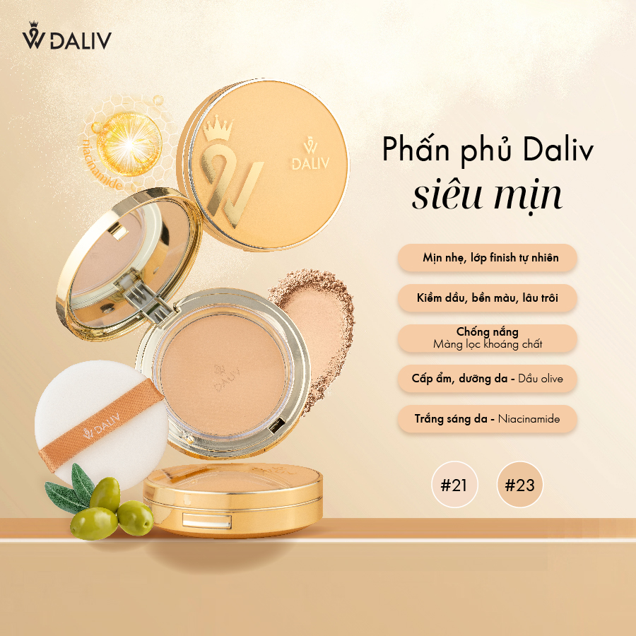 Hình ảnh phấn nén DALIV