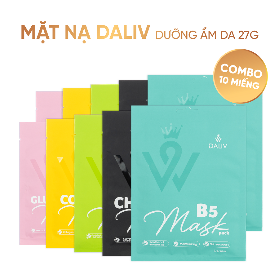 Mặt nạ DALIV tinh chất năm màu