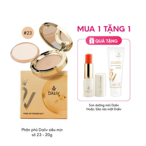 Phấn phủ Daliv siêu mịn số 23 20g